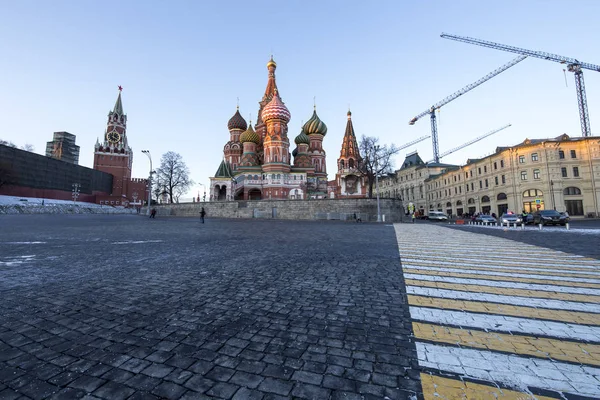 모스크바 러시아에 모스크바 러시아 2018 세인트 사원의 축복된 — 스톡 사진