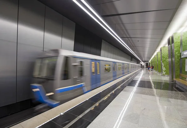 Moscú Rusia Marzo 2018 Estación Metro Ramenki Una Estación Línea — Foto de Stock