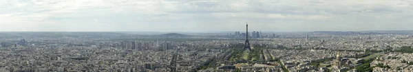 Городской Горизонт Днем Париж Франция Взято Тура Montparnasse — стоковое фото