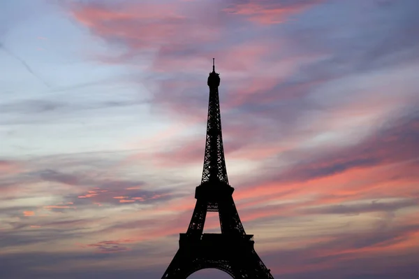 Πύργος Του Άιφελ Στο Παρίσι Γαλλία — Φωτογραφία Αρχείου