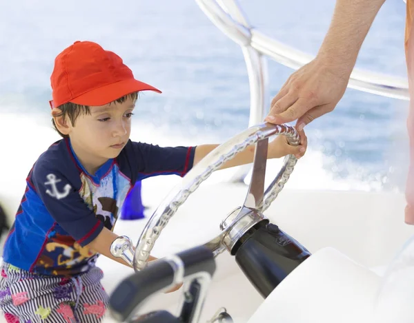 Lovely Boy Having Fun Summer — Stock Photo, Image