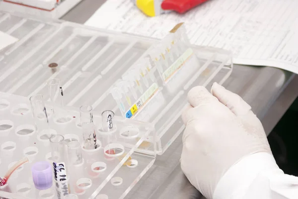 Laboratory-Blood Bank — Stock Photo, Image