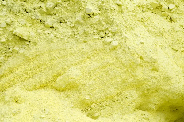 Sulfur Storage Area Background Sulphur Texture — Stock Photo, Image