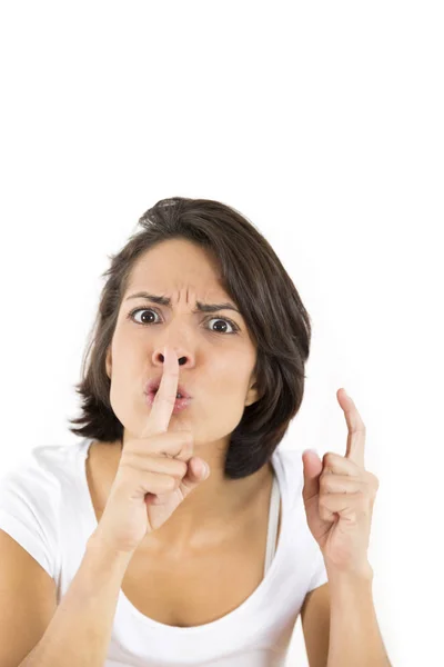 Shhh - leise sein — Stockfoto