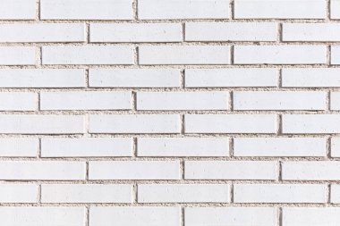 Beyaz tuğla duvar