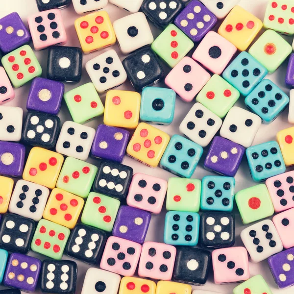 Gaming dice background — Stock Photo, Image