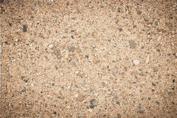 Żwirowa piasek plaża tekstury — Zdjęcie stockowe