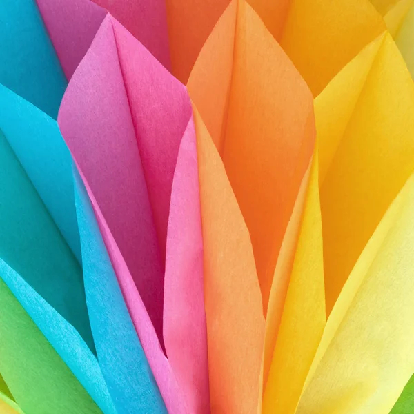 Close-up of colored papers — Stock Photo, Image