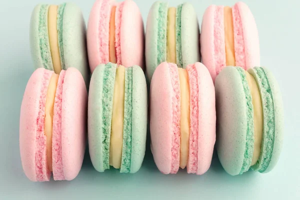 Close-up de macarons doces — Fotografia de Stock