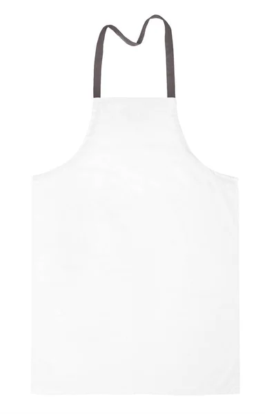 White textile bib — Stock Photo, Image