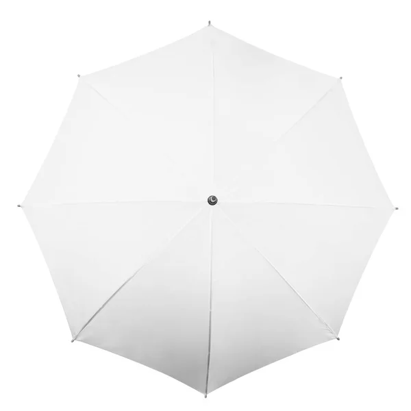 Белый зонт-аксессуар — стоковое фото