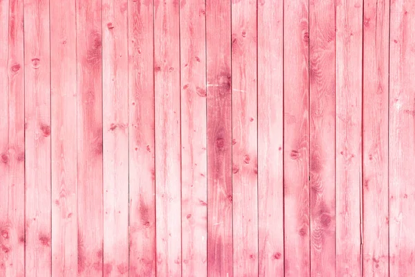 Pink wooden wall — Stock Photo, Image