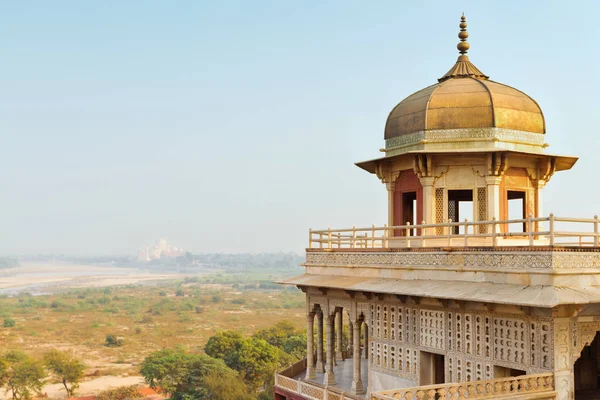 Torre di Forte Rosso ad Agra — Foto Stock