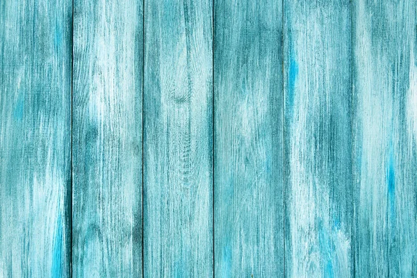 Textura de fundo de madeira manchada azul com placas paralelas verticais — Fotografia de Stock