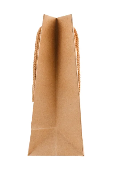 Brown kraft paper bag — Stock Photo, Image