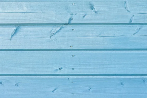 Mur en bois bleu blanc — Photo