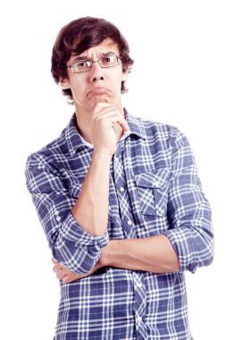 genç adam karıştı