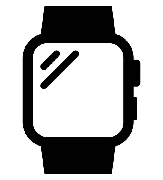 Icono Vectorial Del Reloj Inteligente — Archivo Imágenes Vectoriales