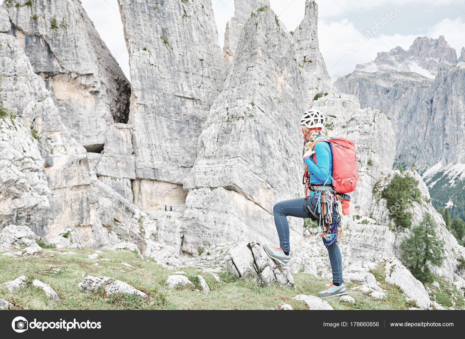 Trad climbing gear rack Stock Photo by ©furtaev 178660856