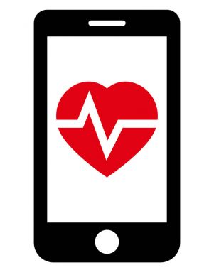 Sağlık app telefon simgesi