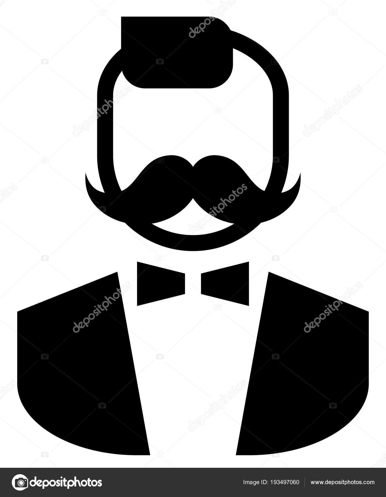 Moustache Hombre Icono Vector Vector Grafico Vectorial C Furtaev Imagen Moustache Hombre Icono Vector Vector Grafico Vectorial C Furtaev Imagen