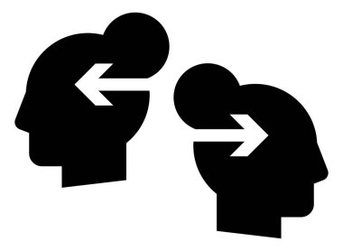 Zihin Satım vektör simgesi