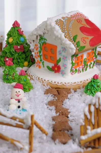 A Gingerbread house — Stock Photo, Image