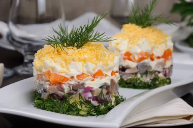 Meze kutlama bir menü olarak