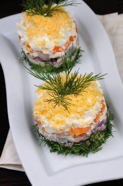 Meze kutlama bir menü olarak