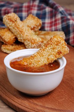 Peynir ekmek sopa susam