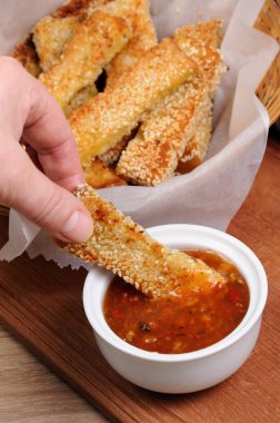 Peynir ekmek sopa susam