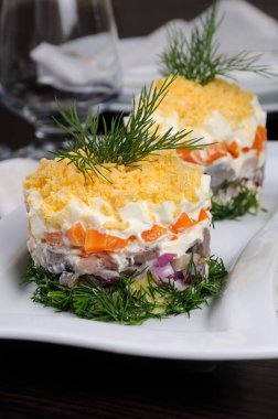 Meze kutlama bir menü olarak