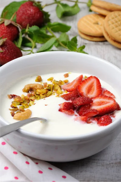 Zuppa di latticello refrigerato — Foto Stock