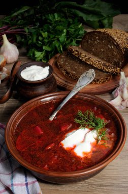 Borsch - pancar çorbası