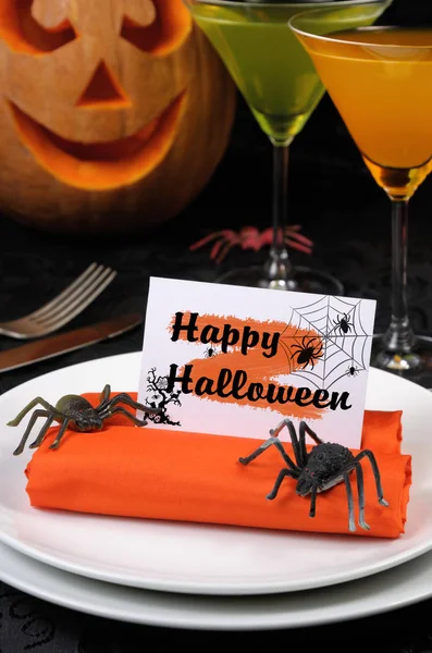 Una servilleta de Halloween — Foto de Stock