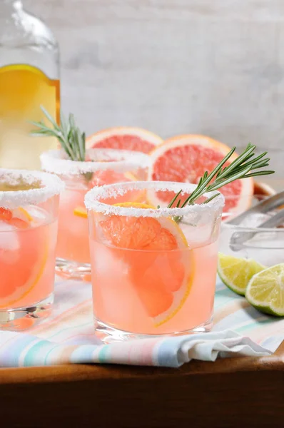 Cocktail frizzante rosa Paloma — Foto Stock