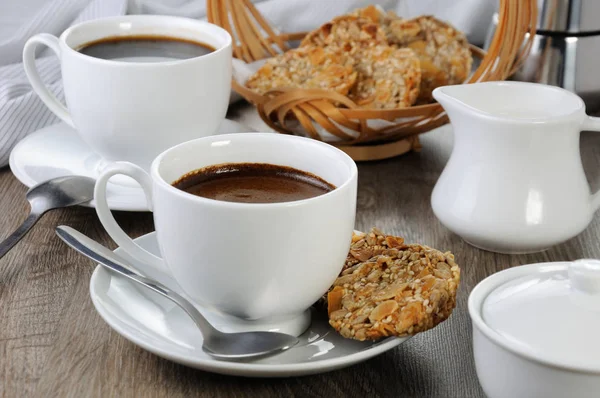 Manhã xícara de café — Fotografia de Stock