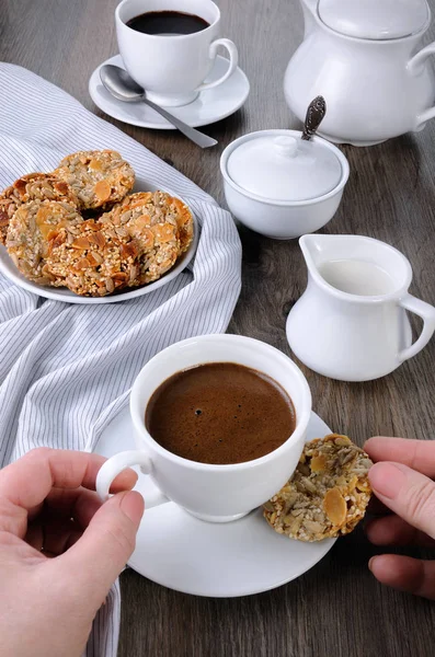 Morning cup of coffee — Stock Photo, Image