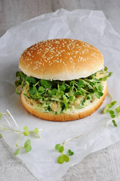 Vegan burger — Stock Photo, Image