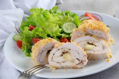 çýkmak Breadcrumbs içinde tavuk