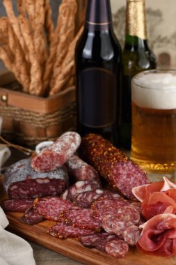 Et aperatifi bira için harika bir fikir..