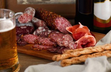   Et aperatifi bira için harika bir fikir..