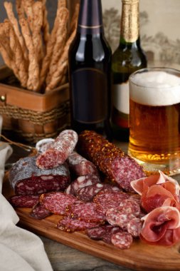 Et aperatifi bira için harika bir fikir..