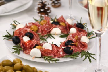 Noel çelengi - Antipasto. 