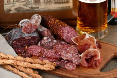 Et aperatifi bira için harika bir fikir..