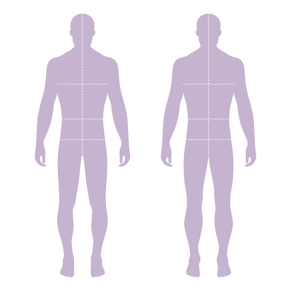 Fashion man's figure