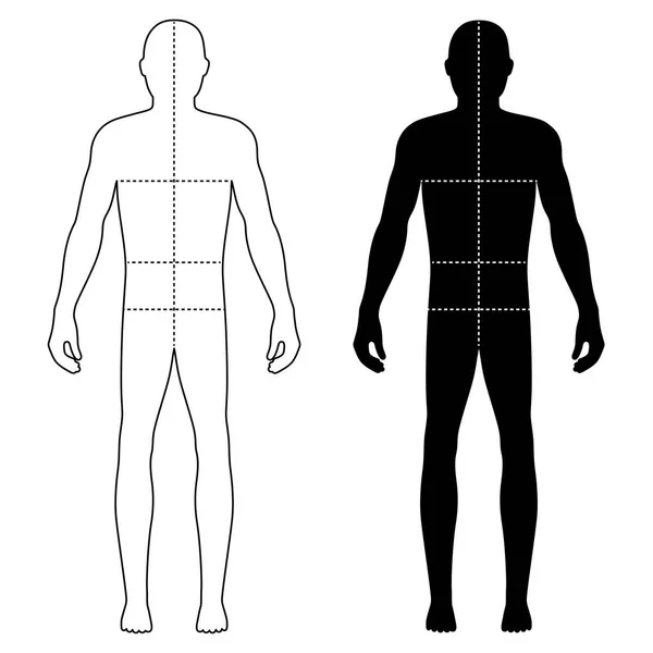 Modemann-Figur — Stockvektor