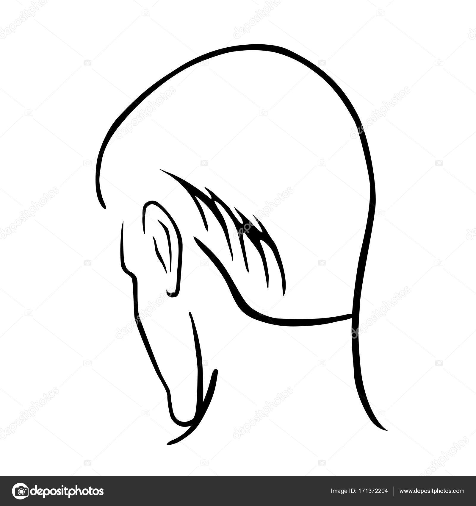 Man Hairstyle Head Set Stock Vector C Arlatis 171372204