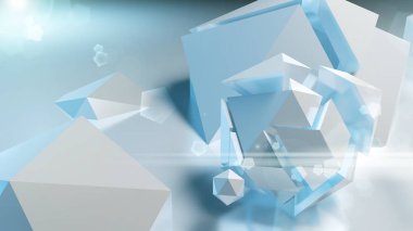 Mercek parlaması poligonal taşlarla 