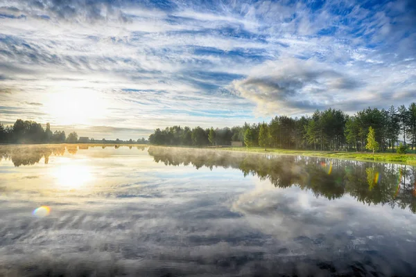 Schöne Sommerlandschaft — Stockfoto